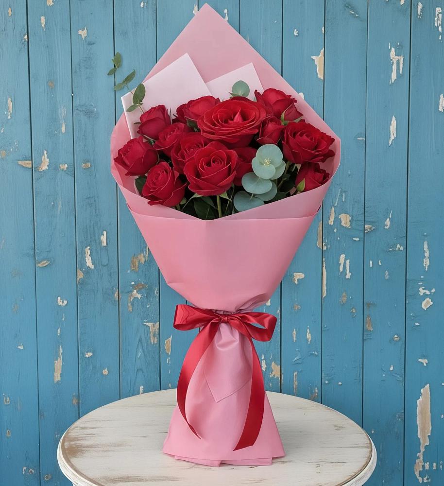 Букет цветов из: Розы в Полтавке