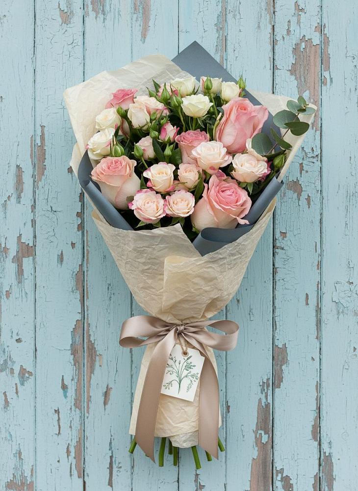 Букет цветов из: Розы в Полтавке