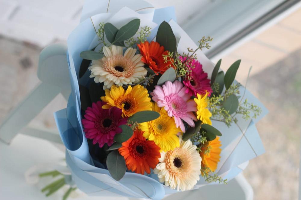 Букет цветов из: Герберы в Полтавке