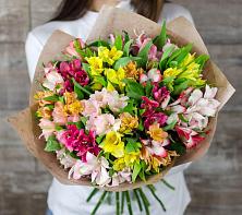 Букет цветов из:  Альстромерии #REPLACE_PRED# Полтавке