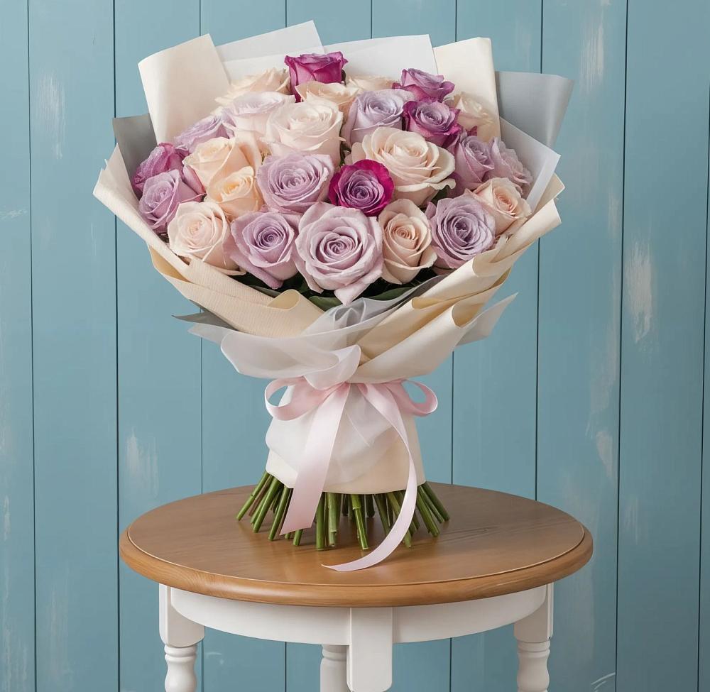 Букет цветов из: Розы в Полтавке
