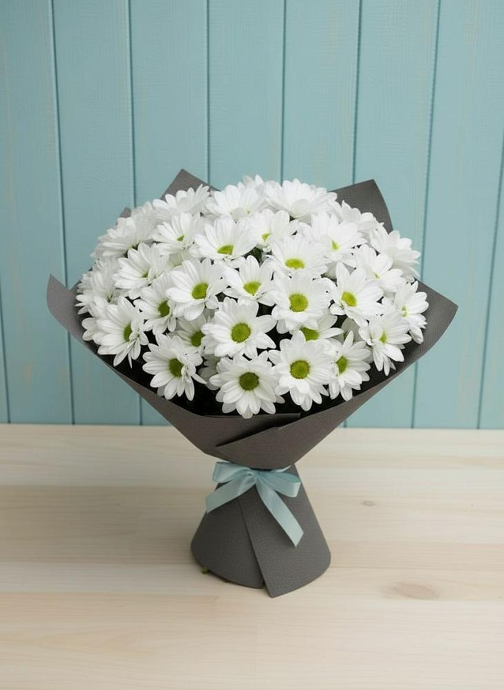 Букет цветов из: Хризантемы в Полтавке