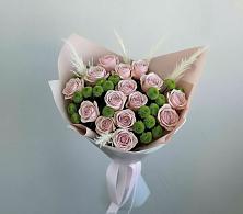 Букет цветов из:  Розы и Хризантемы в Полтавке