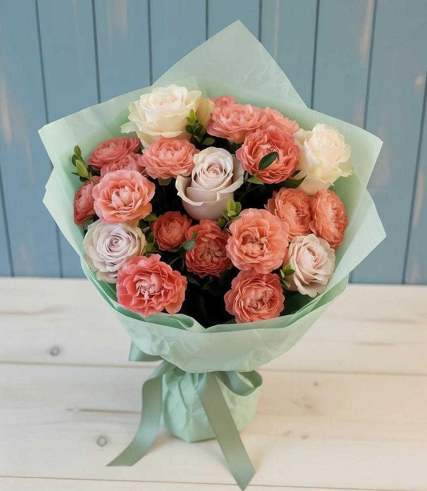 Букет цветов из: Розы в Полтавке