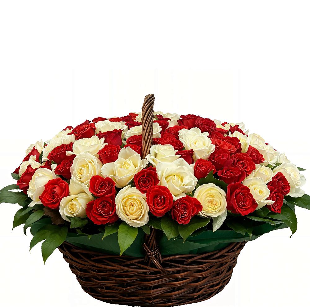 Премиум букет из: Розы в Полтавке