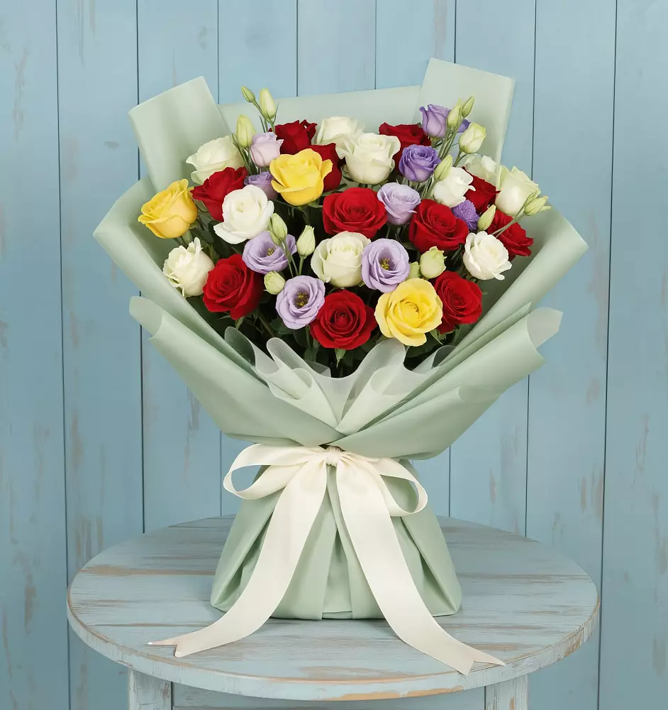 Букет цветов из: Розы в Полтавке