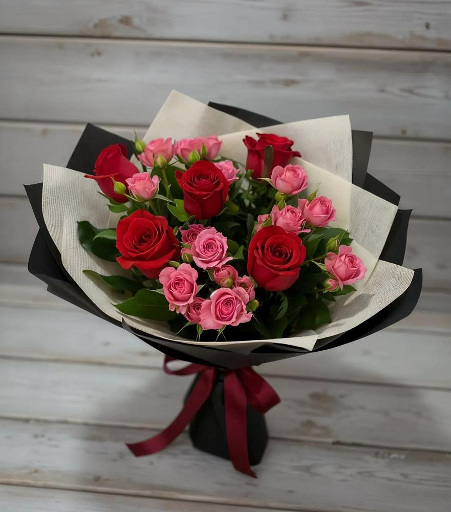 Букет цветов из: Розы в Полтавке